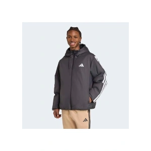Adidas Sportswear JM4042 Essentials CLIMAWARM 3-Stripes Insulated Hooded Jacket