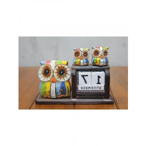 Ahşap Baykuş Takvim, Dekoratif ve Fonksiyonel