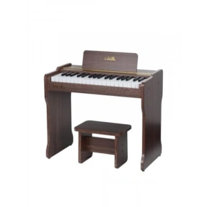 Ahşap Çocuk Piyanosu - 37 Tuşlu, Pilli Model