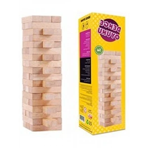 Ahşap Denge Oyunu, 54 Parça, 3+ Yaş için