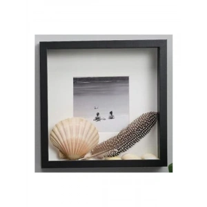 Ahşap Fotoğraf Çerçevesi, 25x25 cm Boyut ile Dekoratif Kullanım