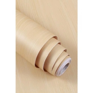 Ahşap Görünümlü Kendinden Yapışkanlı Kaplama Folyosu