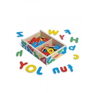 Ahşap Mıknatıslı Harf Seti (52 Adet)