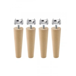 Ahşap Mobilya İçin 12 cm M8 Civatalı Masa Ayakları Seti