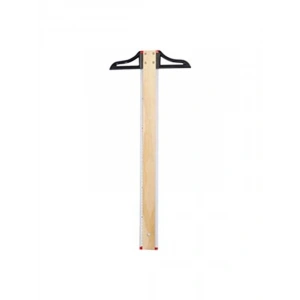 Ahşap T-Cetveli 90 cm (Sökülebilir Başlık, Kumaş Kılıf)
