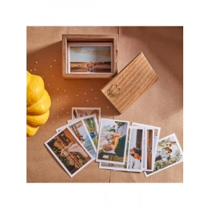 Ahşap Tasarımlı Şık Fotoğraf Kutusu