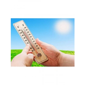 Ahşap Termometre ve Nem Ölçer