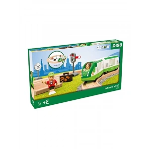 Ahşap Tren Seti - Çocuklar İçin Uyumlu Aksesuarlar