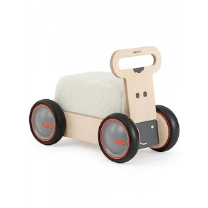 Ahşap Yürüme Arkadaşım - İnek Tasarımlı