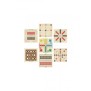 Ahşap Zeka ve Strateji Oyun Seti - 7li Koleksiyon