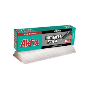 Akfix Sıcak Mum Silikon Çubuk Kalın 11.2X300 mm 1 kg (1 Paket)