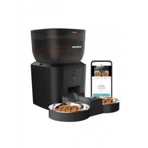 Akıllı Kedi Köpek Otomatik Mama Kabı - 4 lt, Uzaktan Kontrol