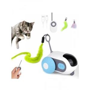 Akıllı Kedi Oyuncağı - Otomatik ve Uzaktan Kumandalı