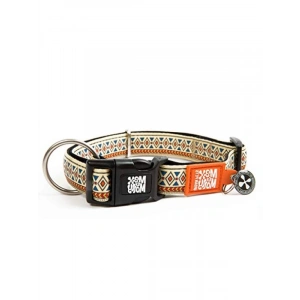 Akıllı Künyeli Köpek Boyun Tasması – S Boyut, Etnik Desen