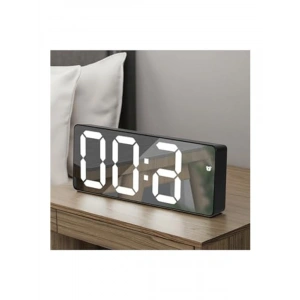 Akıllı LED Masa Saati, Alarm ve Gece Modu Özellikli