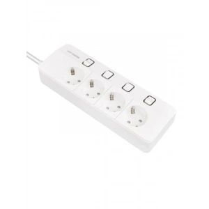 Akım Korumalı Grup Priz - 4’lü, 1.5 Metre Kablolu