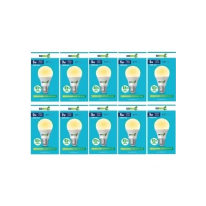 Aklight 9W Günışığı E-27 LED Ampul 790 Lm 10 Lu Paket