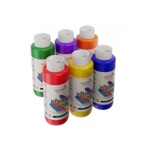 Akrilik Boya 6lı Set, 6x120 ml ile Yaratıcılığı Artır