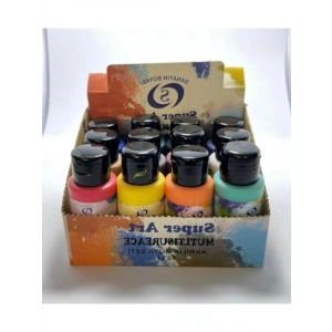 Akrilik Boya Seti, 12li, 12x50 mL