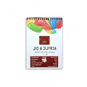 Akrilik Boyama Defteri - A5 Boyut, 350gr, 15 Yaprak