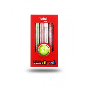 Akrilik Marker Kalem Seti, 12 Adet