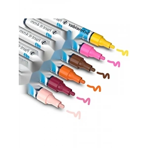 Akrilik Marker Kalem Seti, 4 mm, 6lı