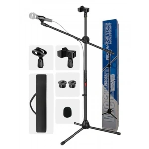 Akrobat Mikrofon Standı, Çanta ve Sünger Tutacak Dahil