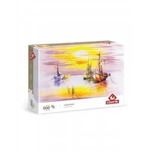 Akşam Güneşi Temalı 500 Parça Puzzle, Eğlenceli Aktivite