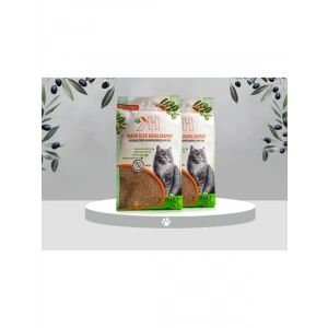 Aktif Karbonlu Doğal Kedi Kumu, 7.5L x 2 Paket