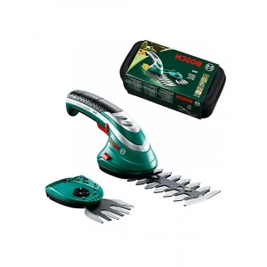 Akülü Çim Kesme Makası, 3,6 Volt, Ek Kesme Bıçağı ile Softcase Kutuda