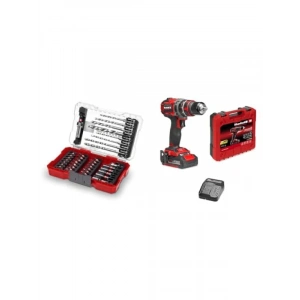 Akülü Darbeli Vidalamak için 18V Set ve 39 Parça Uç Seti