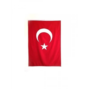 Alpaka Kumaş Türk Bayrağı, 70x105 cm Boyutlarında