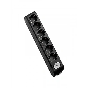 Altılı Priz Anahtarlı ve Çocuk Korumalı Topraklı Priz