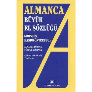 Altın Kitaplar Almanca Büyük El Sözlüğü