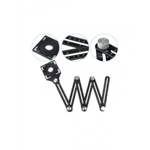 Alüminyum Delik Ayarlayıcı Şablon Cetvel