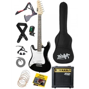 Amfili 3/4 Elektro Gitar Seti (8-12 Yaş Çocuklar İçin)