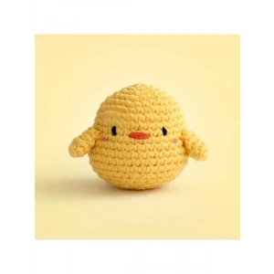 Amigurumi Tığ Kiti ile Mini Civciv Örgü Seti, Eğlenceli Hobi