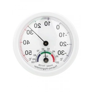 Analog Termometre ve Nem Ölçer - Pil Gerektirmeyen