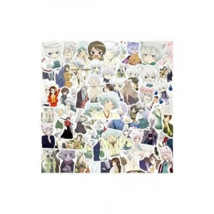 Anime Temalı 50li Sticker Seti, Laptop ve Tablet İçin