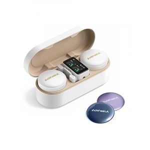 Anker, , M650, Wireless Yayıncı Mikrofonu, Şarj Kutusuyla 15 Saat Pil Ömrü, VoiceShield, LC3plus Codec, Çift Kanallı Kayıpsız Ses Alımı, Beyaz