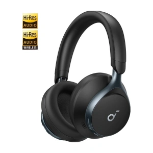 Anker Soundcore Space One Kulak Üstü Bluetooth Kulaklık, Aktif Gürültü Engelleme, Siyah - A3035