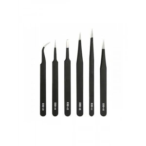 Antistatik ESD Cımbız Seti, 6 Parça Hassas Kullanım için Tasarlanmıştır