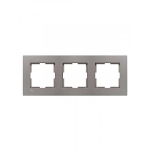 Antrasit Renk Üçlü Çerçeve