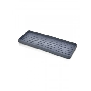 Antrasit Silikon Sabunluk Organizer, 26x10 cm