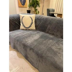 Antrasit Wellsoft Koltuk Örtüsü - 220x230 cm