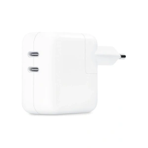 Apple 35 W Çift Usb-C Bağlantı Noktalı Güç Adaptörü - Beyaz (MW2K3TU/A)