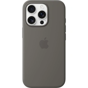 Apple iPhone 16 Pro Silicone Case With Magsafe - Stone Gray