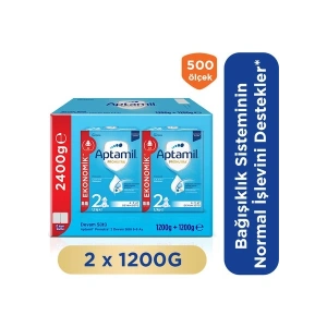 Aptamil 2 Prebiyotikli Devam Sütü 1200 Gr x 2 Adet 2400 Gr