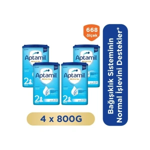 Aptamil 2 Prebiyotikli Devam Sütü 800 Gr x 4 Adet 3200 Gr
