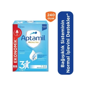 Aptamil 3 Prebiyotikli Devam Sütü 1200 Gr